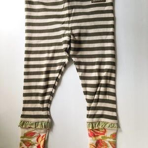Matilda Jane Salt and Pepper Leggings Size 2